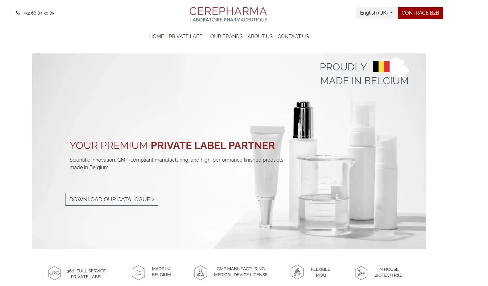 Top 9 Cosmetics Manufacturers in Belgium